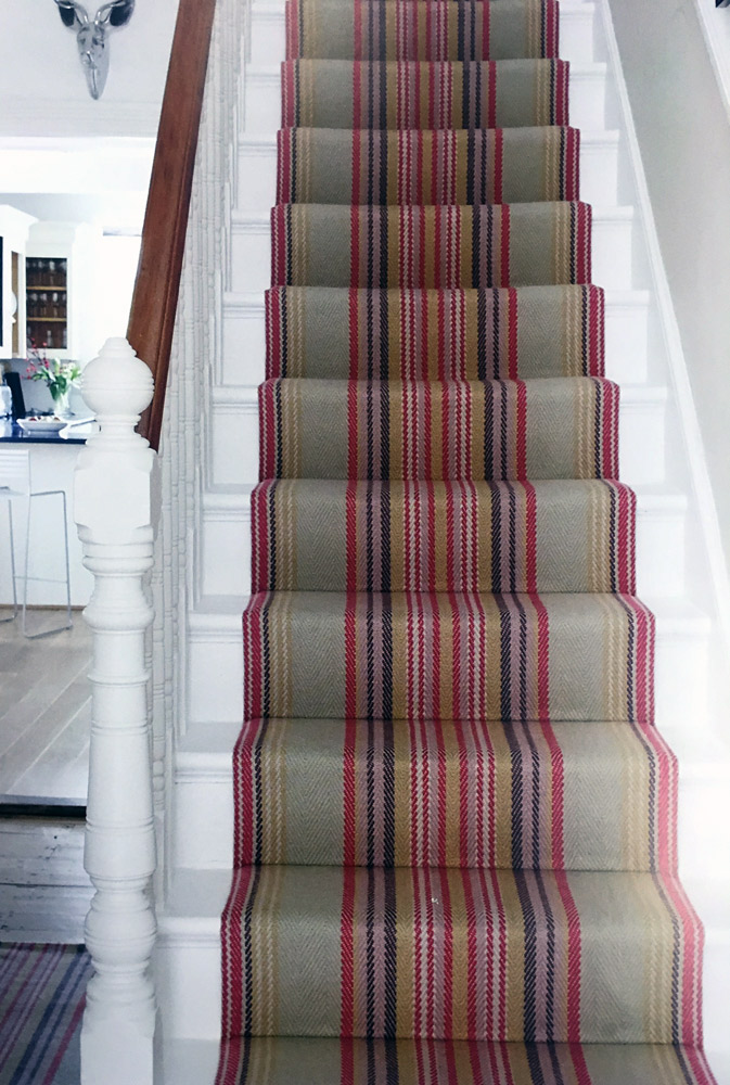 Southwestern Style Colorful Staircase Rug Carpet
