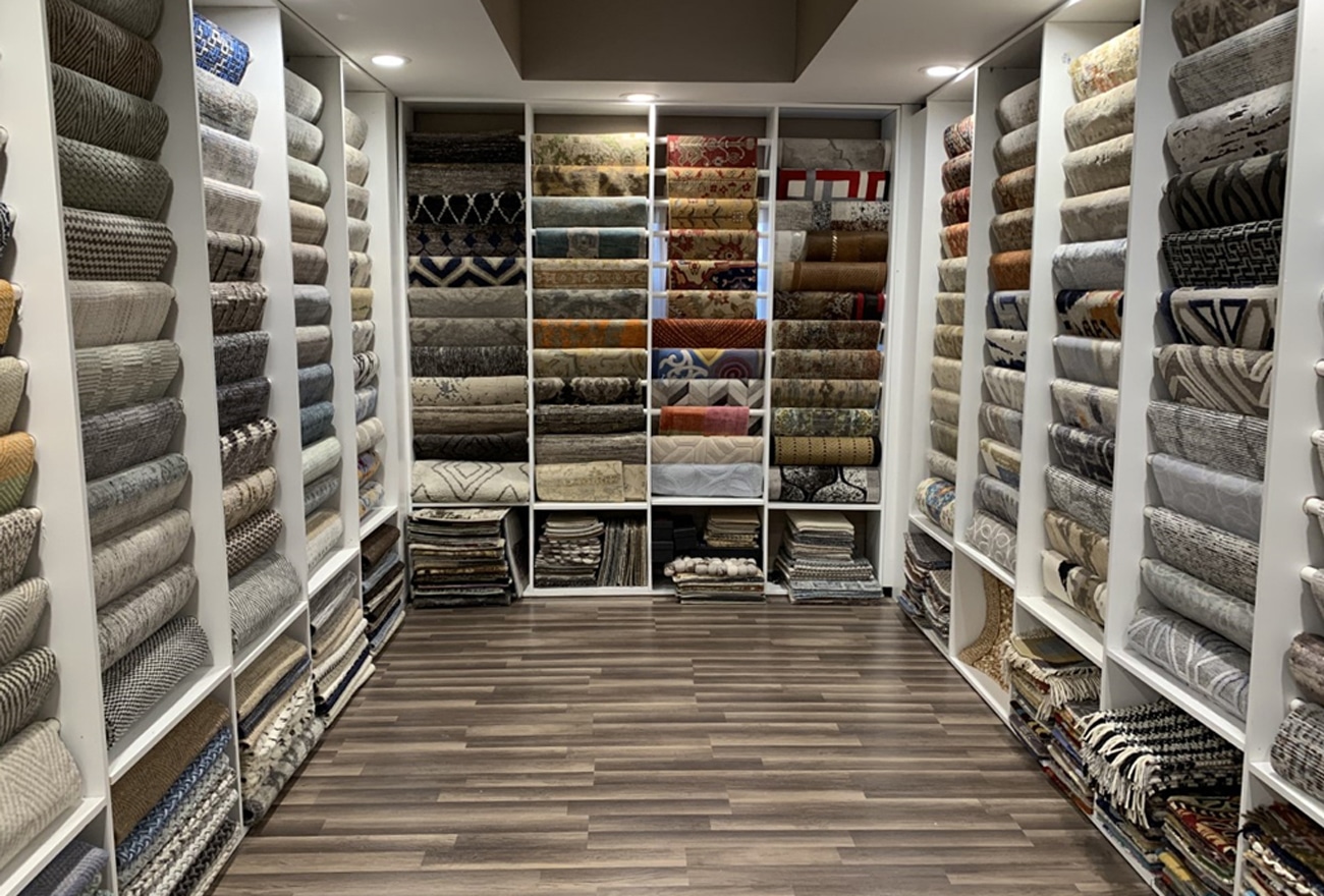 Farsh Carpets & Rugs Show room of Rugs in Alexandria VA