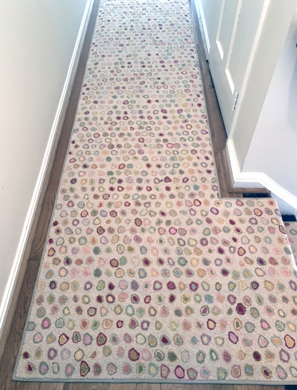 Patterned Hall Rug